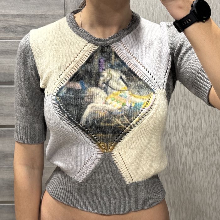 Вовняна кофта-жилетка Marccain