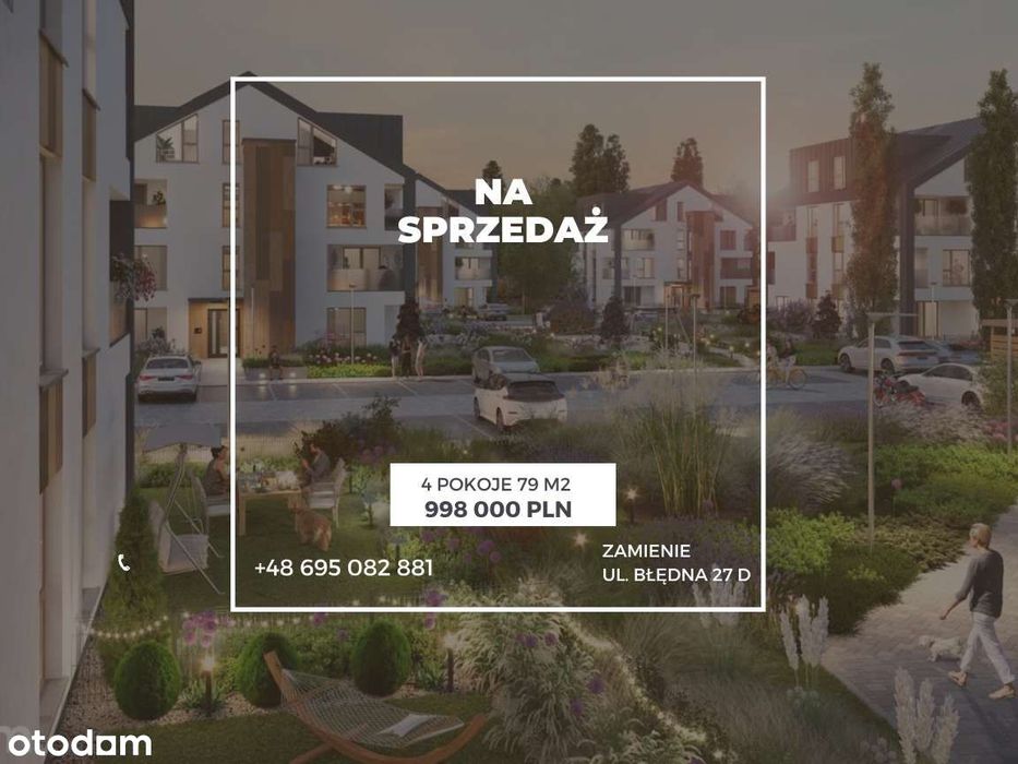 4 pokoje_dwapoziomy_klimatyzacja_15min do metra Ursynów_0% prowizji