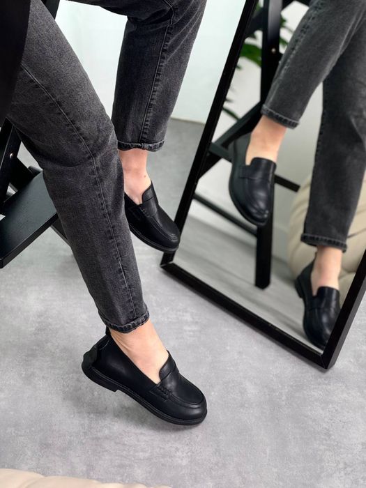 Мокасини натуральна замша | шкіра