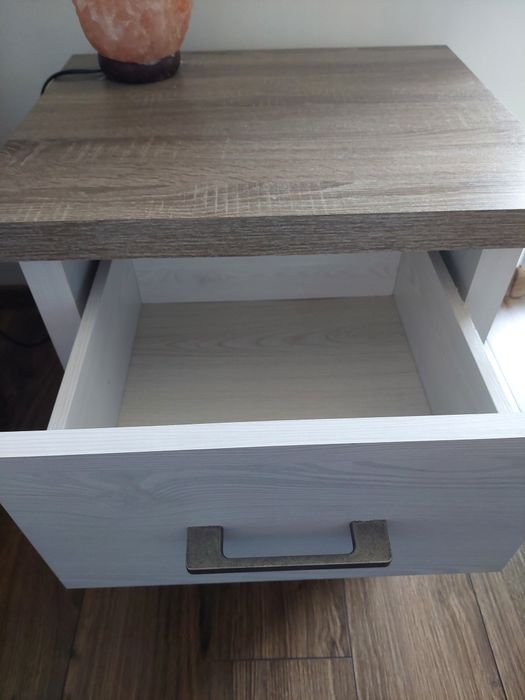 Szafka nocna luca juzi black red white