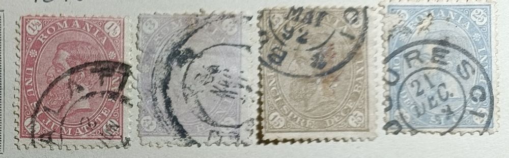 Selos antigos do Reino da Roménia de 1879 ao início do século XX