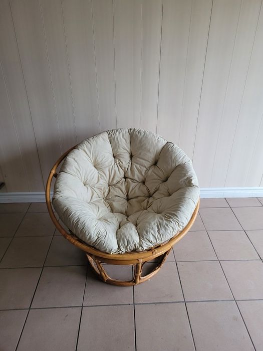 Fotel rattanowy  Bardzo Wygodny
