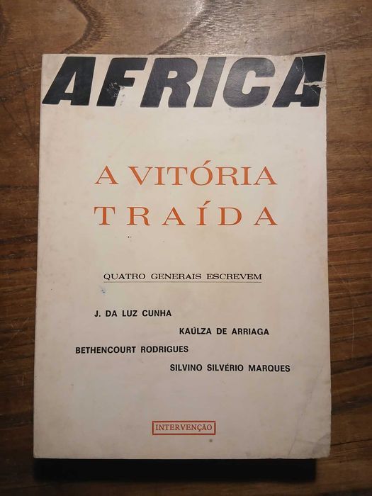 Livro Africa, A Vitória Traída