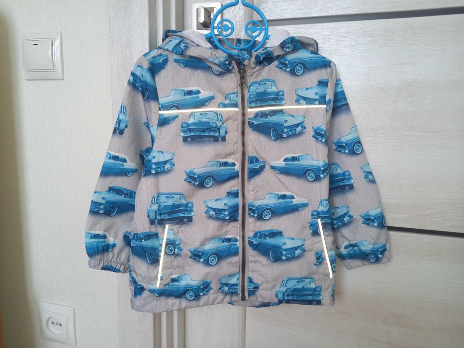 Демісезонна куртка вітровка вітрівка ветровка для хлопчика 2-3 роки