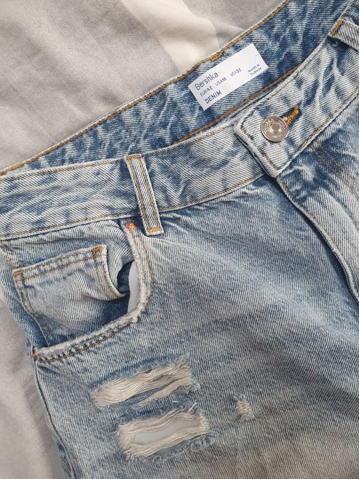 Szorty jeansowe nowe Bershka rozmiar 42