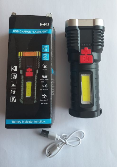 Фонарь ручной аккумуляторный 1000 люмен.