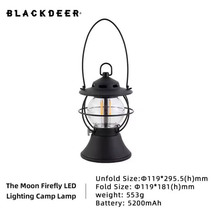 BLACKDEER Світлодіодна ретро лампа теплого світла до 500год