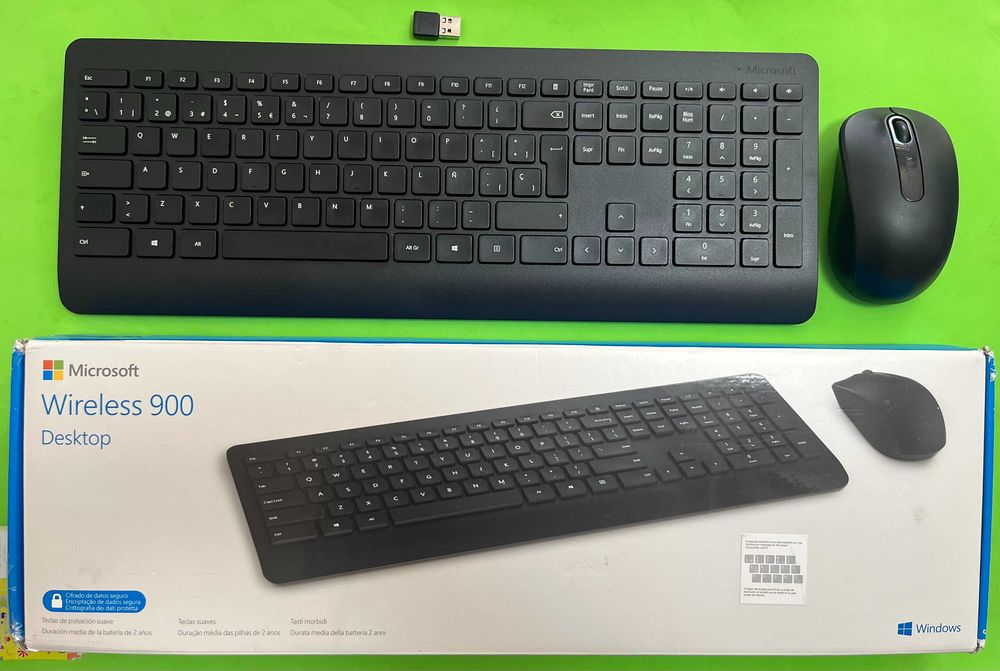 Teclado e rato sem fios Microsoft Wireless 900 Desktop