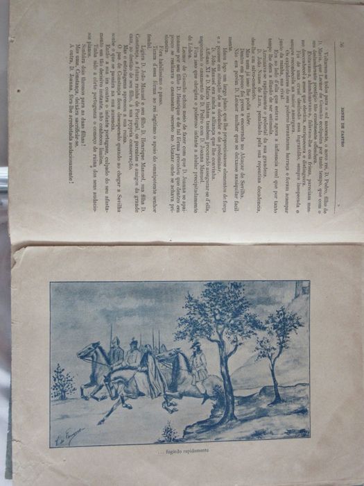 Ignez de Castro; romance historico. Illus. de Augusto Pina e V. de Fo