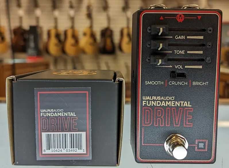 Новий Walrus Audio Fundamental Drive педаль овердрайв