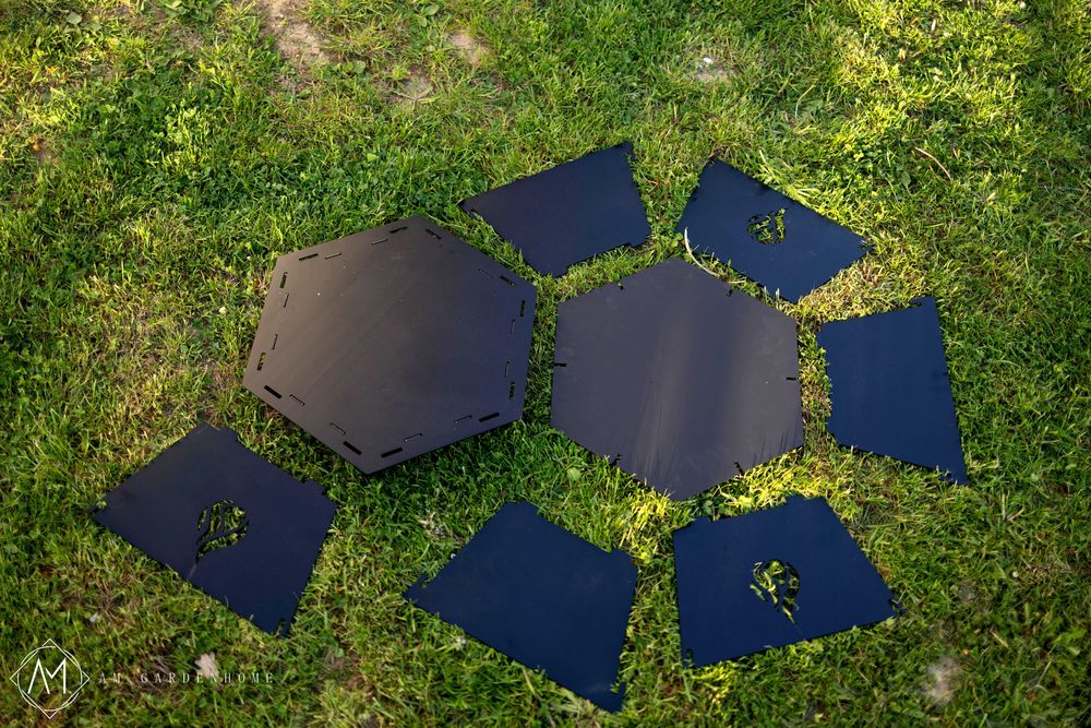 PALENISKO ogrodowe Heksagon