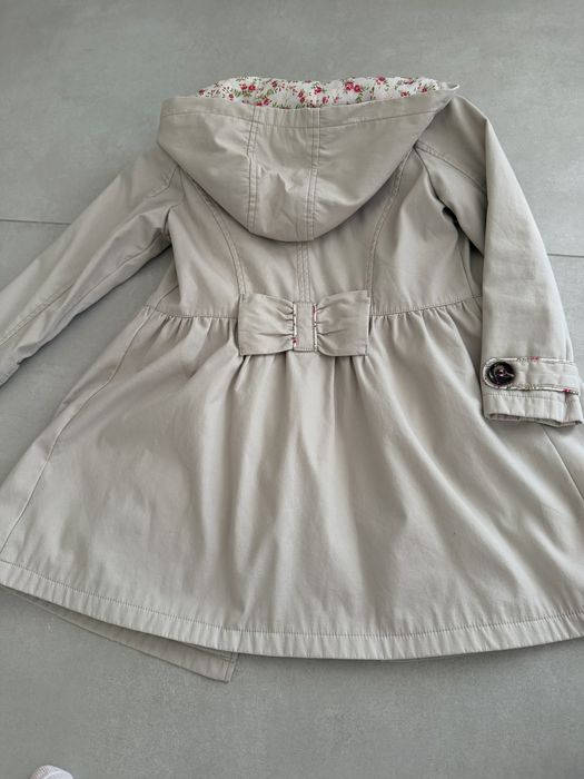 Trencz płaszczyk beżowy sweet millie 122 cm