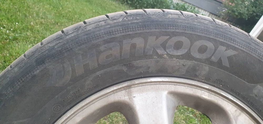 Литі диски KIA Cee'd R15 5×114,3 ET50 + шини Hankook 195/65 R15