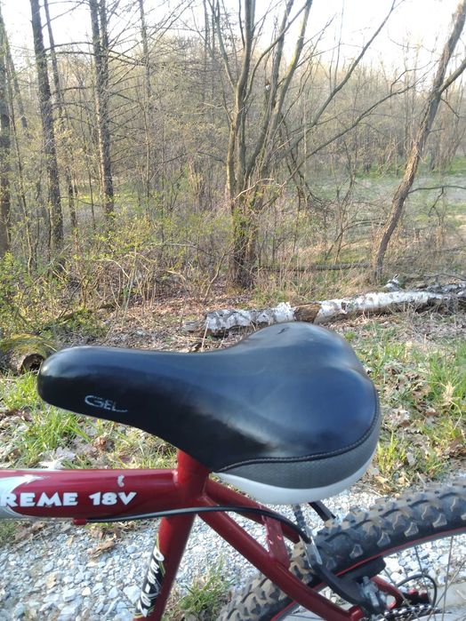 Siodełko rowerowe żelowe amortyzowane