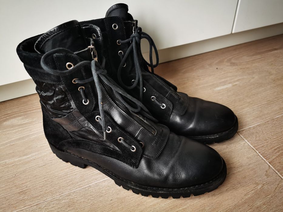 Buty męskie Dolce Gabbana r. 45 skóra naturalna czarna