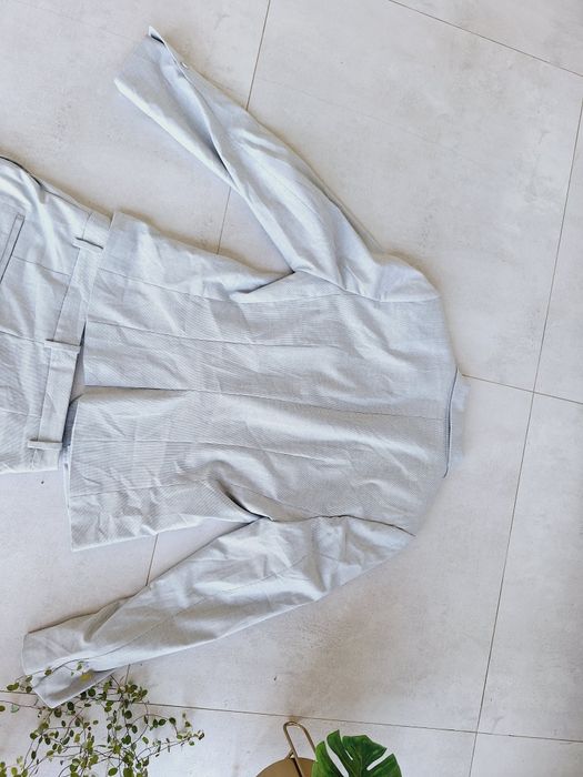 Elegancki garnitur set komplet H&M  marynarka spodnie chinosy eleganck