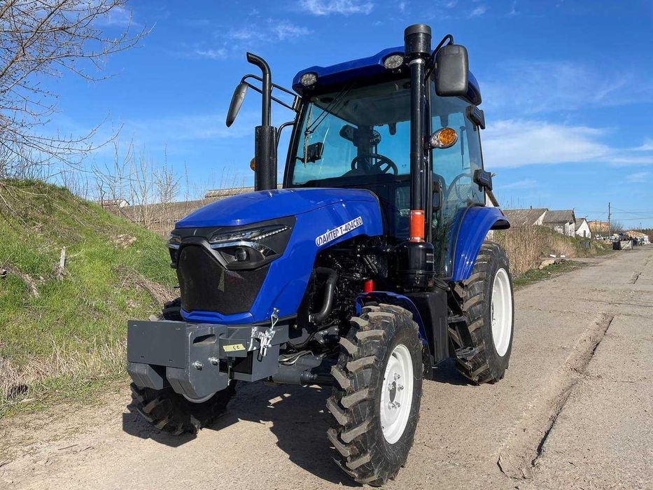 Мінітрактор Файтер T-404 (40 к.с., 4×4, дизель, синій)