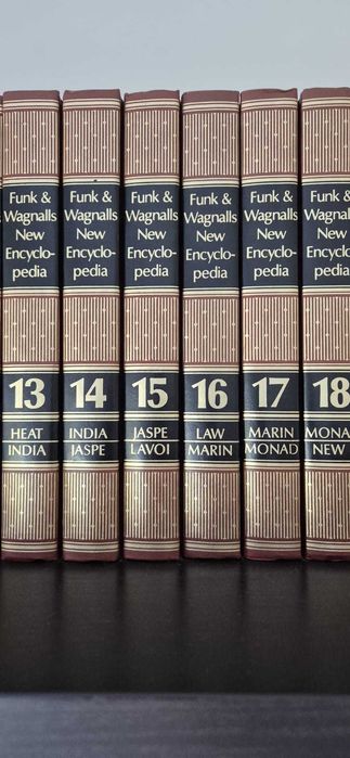 Enciclopédia completa em inglês (Funk & wagnalls New Enciclopedia)