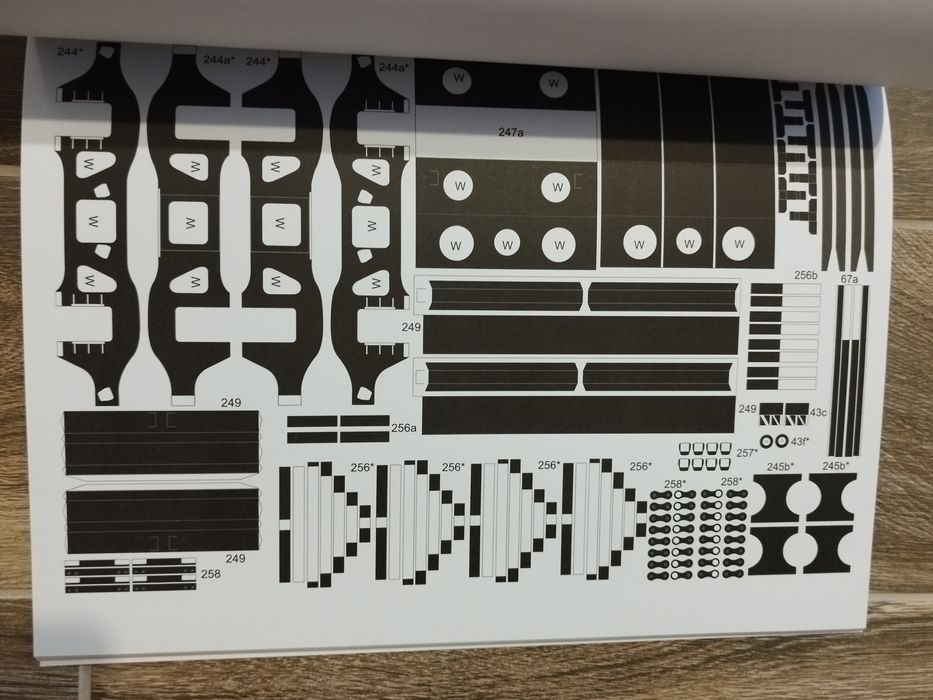 Model kartonowy Parowóz Ty2