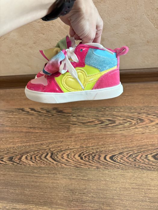 Дитячі хайтопи, кросівки для дівчинки