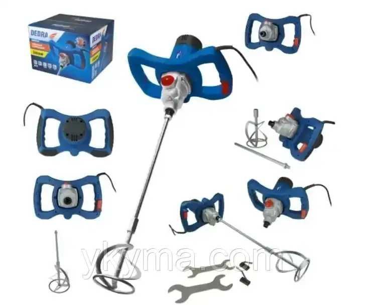 Міксер будівельний DEDRA 2250Вт 0-1200об рег. обертів Миксер польша