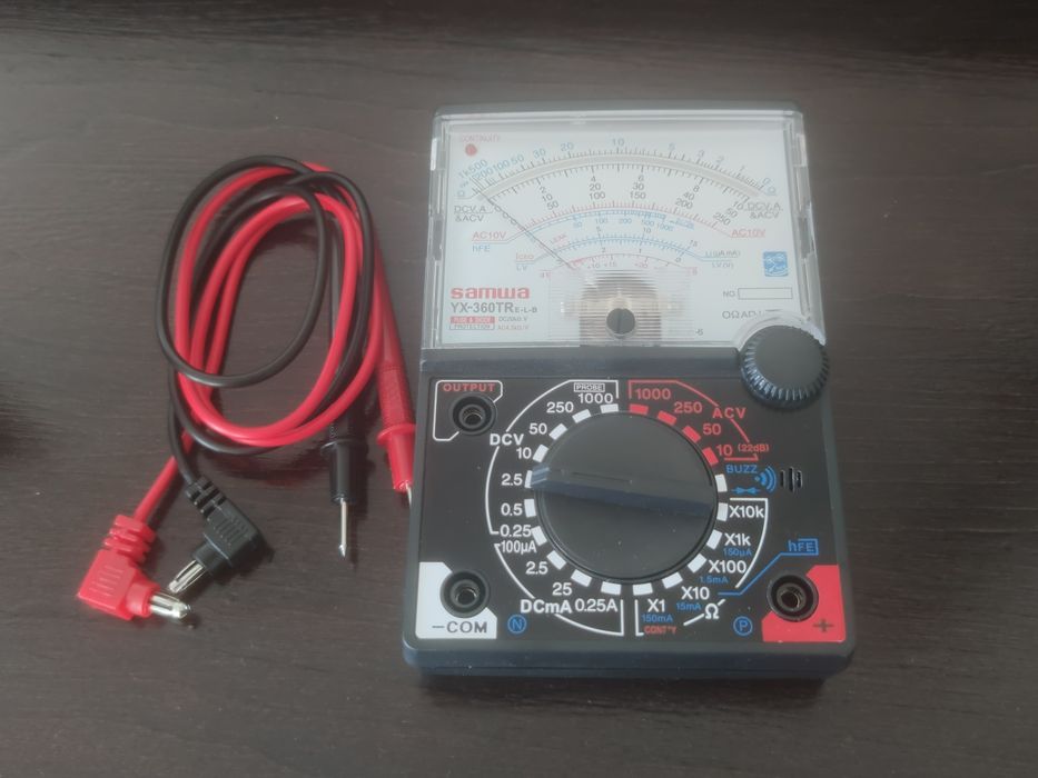 Samwa YX-360TR E-L-B - Multímetro Analógico Portátil - NOVO
