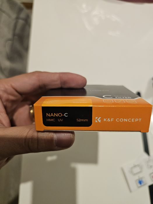 Filtro uv HMC 52mm k&F concept nunca usado