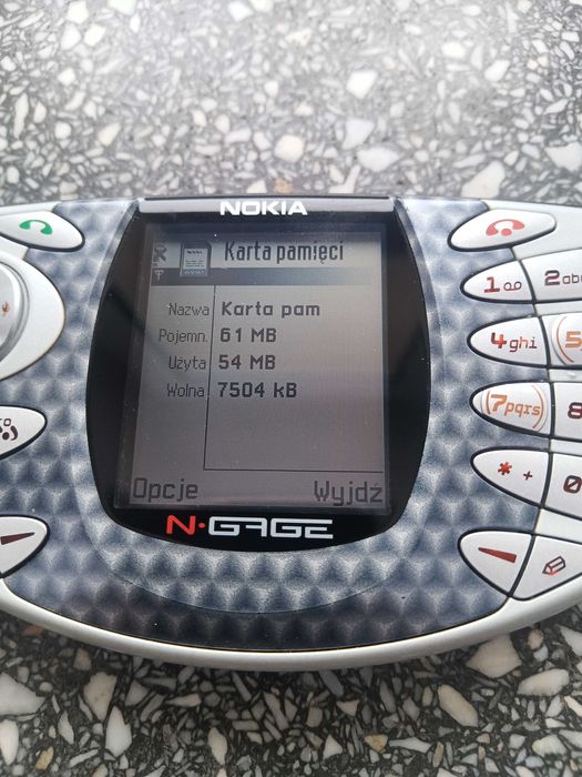 Karty MMC nokia ngage n-gage