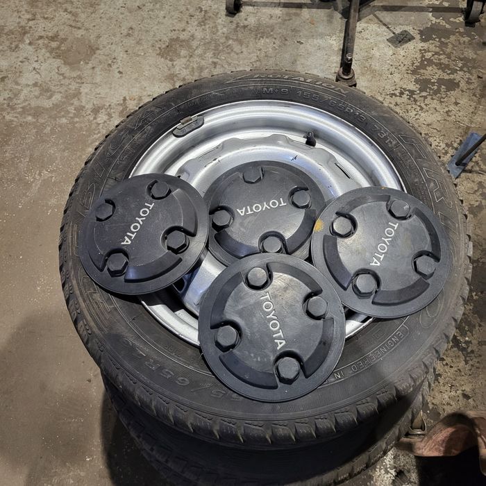 Koła kpl 4sz 13" corolla e8 1986