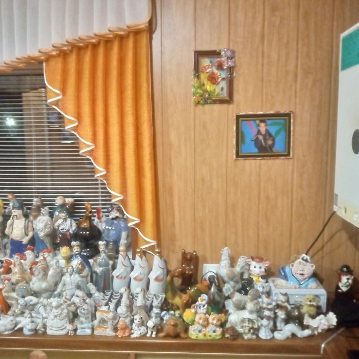 Статуэтки времён СССР .