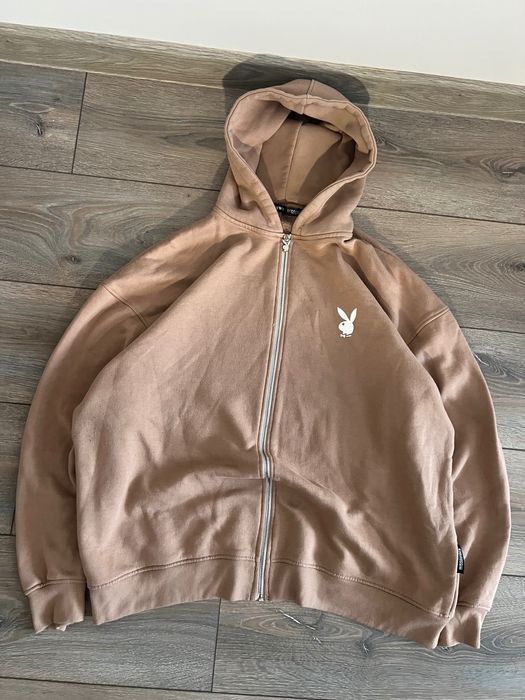 Zip Hoodie Play Boy x Missuided Зіп худі Плей бой Худак зипка
