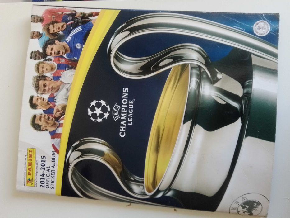 caderneta champions league 2014/2015