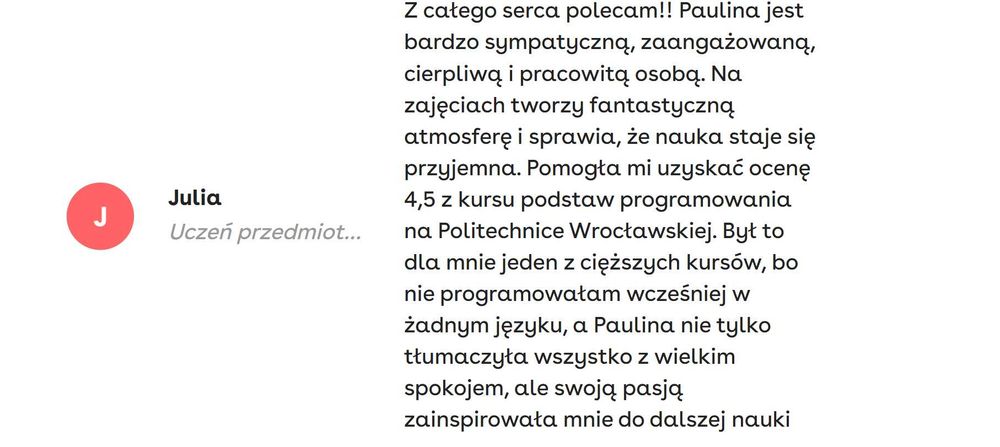Korepetycje z programowania | POPRAWKA | C#, C++, Python, Html, PHP, JS, Bazy danych | technik programista