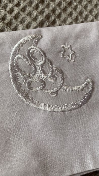 Постільний комплект 2 в 1 білий  (простиня +наволочка)