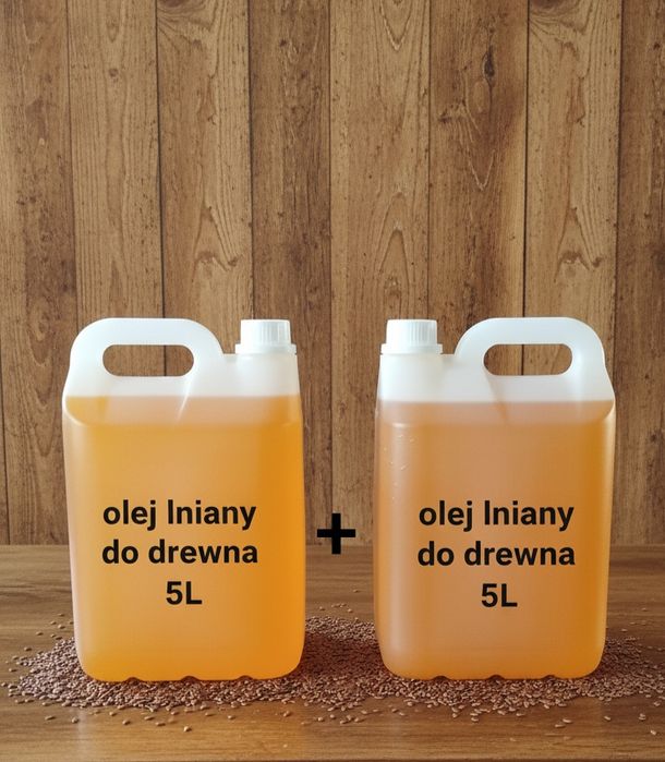 Olej lniany do impregnacji drewna 10L
