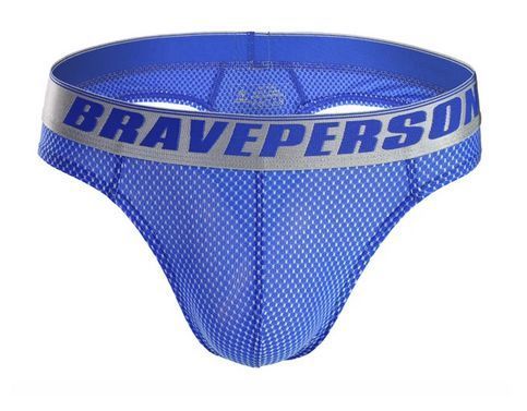 Stylowe Męskie Kąpielówki Stringi Brave Person - L