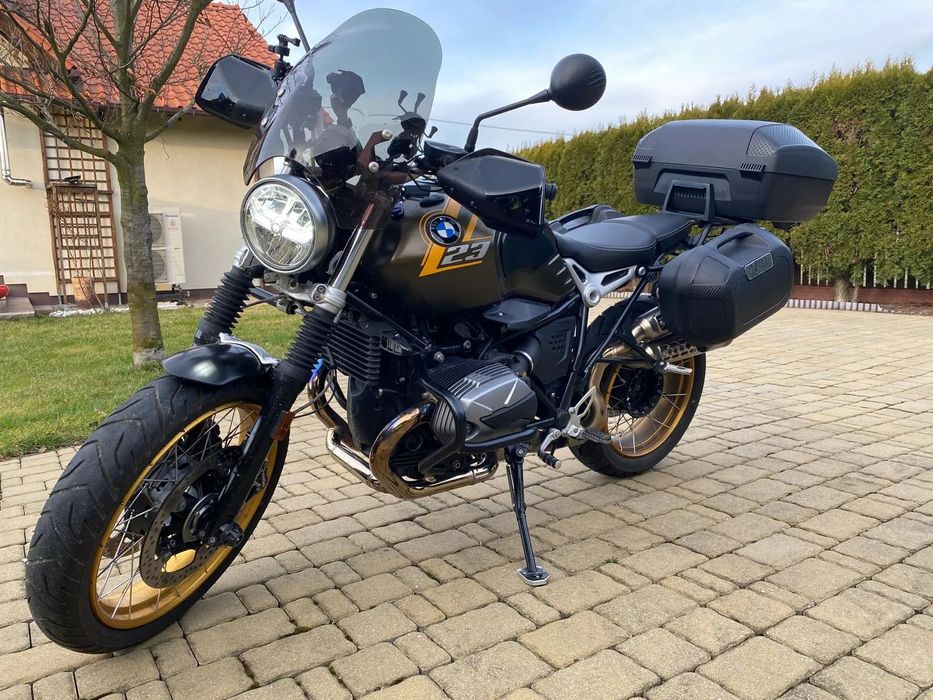 BMW R R9TScrambler używany, akcesoria, przebieg 16 tyś km. Stan bardzo dobry