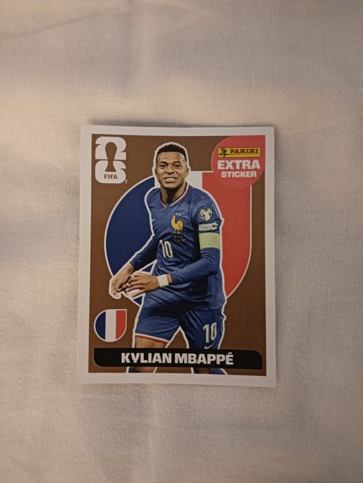 Extra stiker mbappe bronze