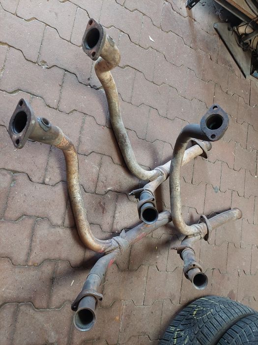 Downpipe portki Ford Sierra 2.9 V6 12v cologne wydech kolektor