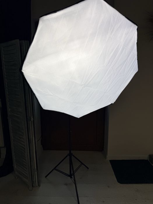 Softbox lampa octa 90 na 5 żarówek 85W