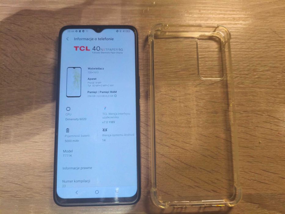 TCL 40 NXTPAPER 6/256GB Czarny