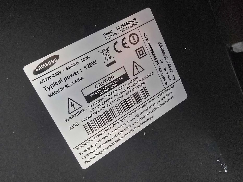 Telewizor Samsung 65 cali