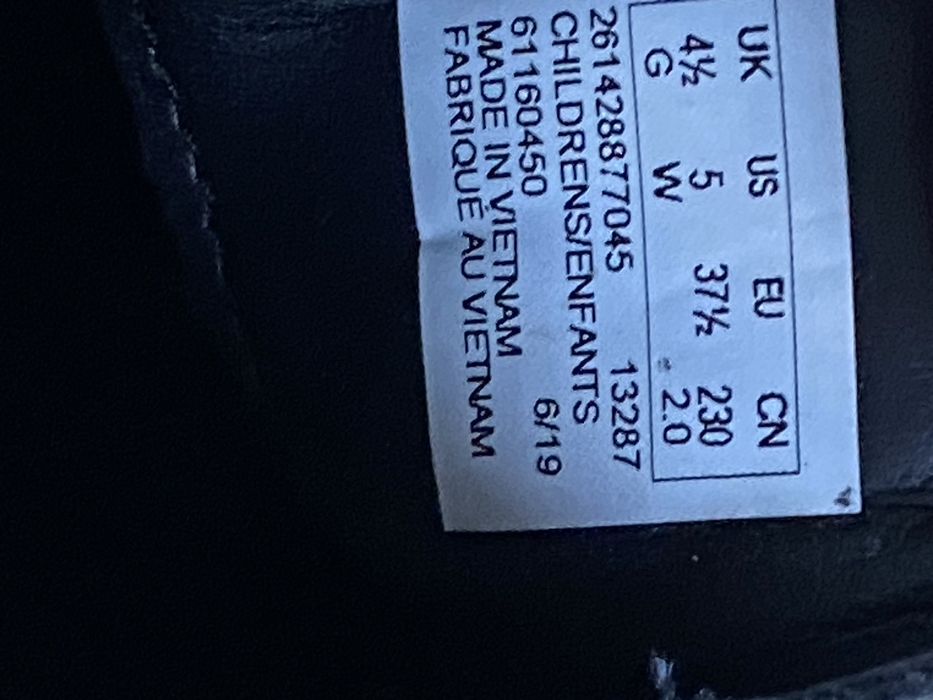 Clarks 37,5 czarne buty damskie