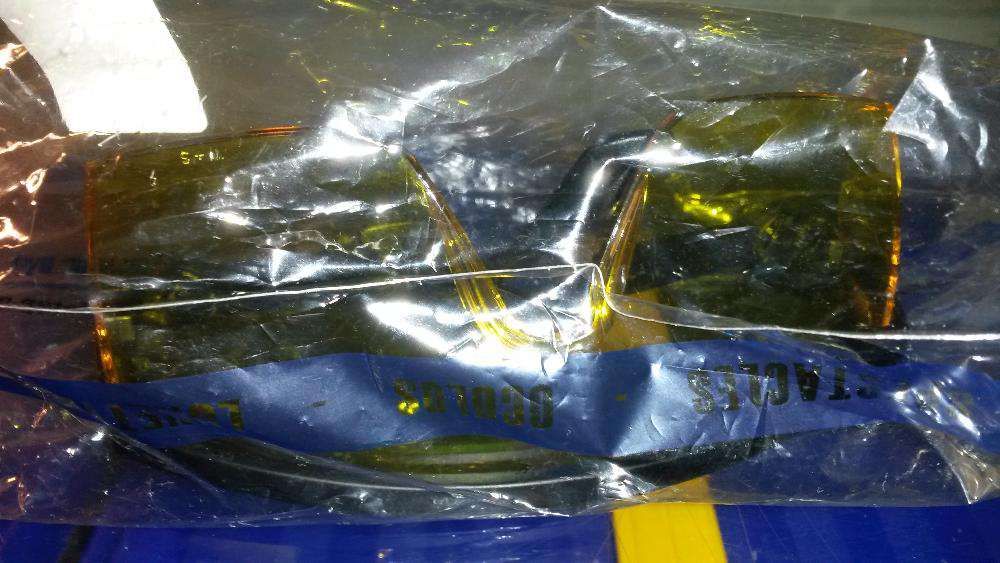 Óculos Protecção com Regulação Cor Ambar (NOVO)
