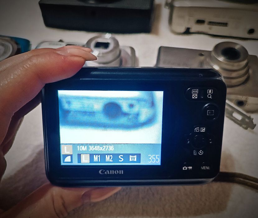 Лот цифрові фотоапарати під ремонт Nikon,Casio,Canon