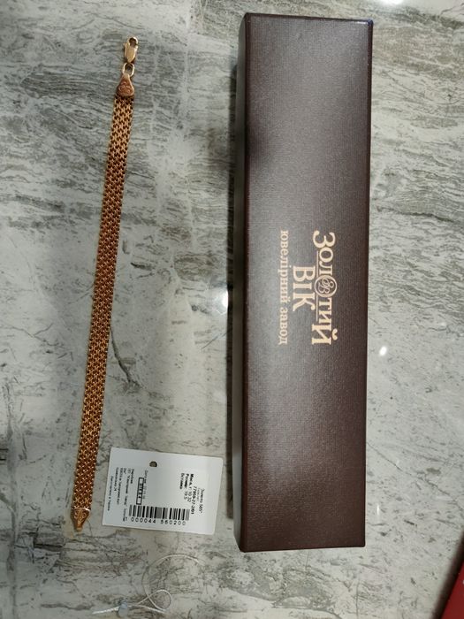 Браслет золотой 585