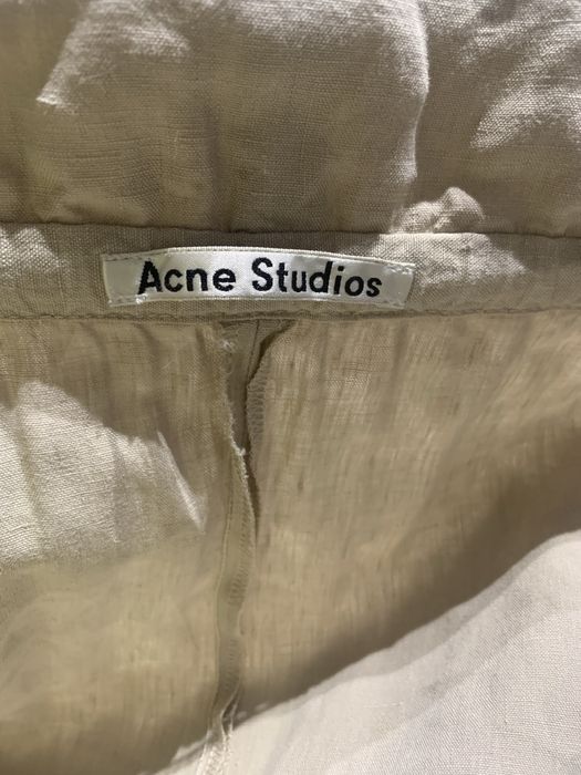 Штани лляні Acne Studios