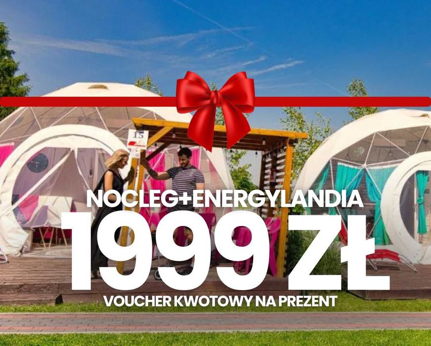 Voucher kwotowy 1999 ZŁ na pobyt w Holiday Park Zator + Energylandia