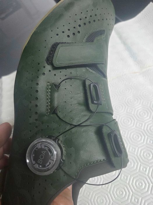 Sapatos Shimano RX6 green camo 46