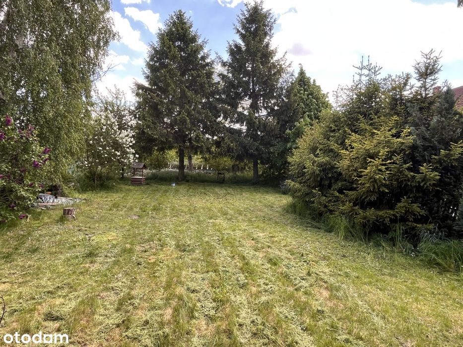 Dom wolnostojący z dużą działką 1000 m²